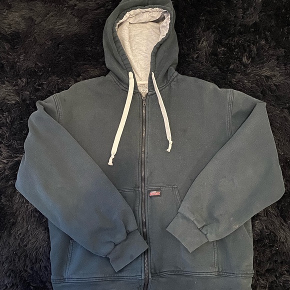 Dickies Vintage Full Zip-Up Hoodie Mens Size XL - Picture 1 of 3